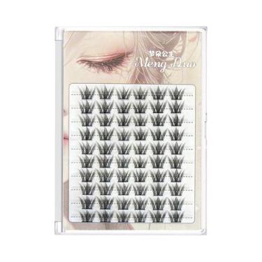 Imagem de Extensões De Cílios 3D Para Mulheres E Meninas 60 100 Peças Curvando V