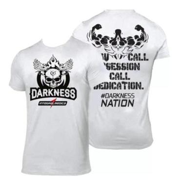 Imagem de Camisa Darkness de treino DryFit - Integralmedica, Branco, P