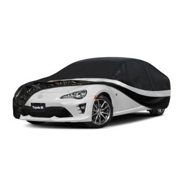Imagem de Holthly Capa de carro de 10 camadas com ajuste personalizado para BRZ (2012-2025)/Toyota 86(2012-2021), impermeável para todos os climas para automóveis, cobertura completa ao ar livre proteção solar