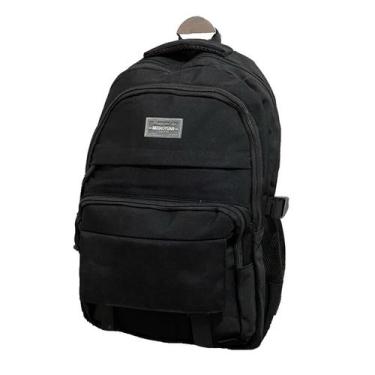 Imagem de Mochila masculina e feminina espaçosa e resistente mochila casal Mochi