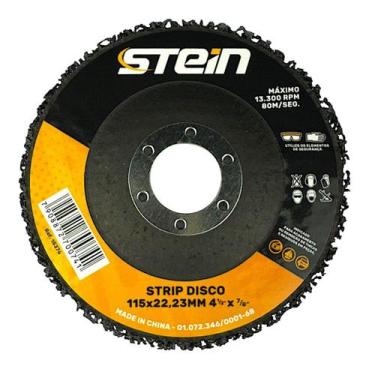 Imagem de Disco Strip Stein 115 mm (4,5") x 22,2 mm  Limpeza de Tinta, Ferrugem 