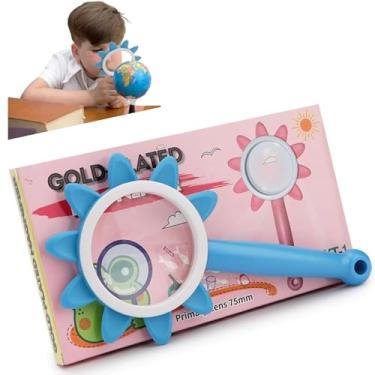 Imagem de Rongon Lupas Infantis 10X Para Leitura Infantil, Ferramentas De Exploração Ao Ar Livre Crianças Lerem, Explorarem A Natureza E Investigarem Ciência