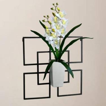 Imagem de 1 Galho de Orquídea Dançante Artificial para Decoração de Vasos, Arran