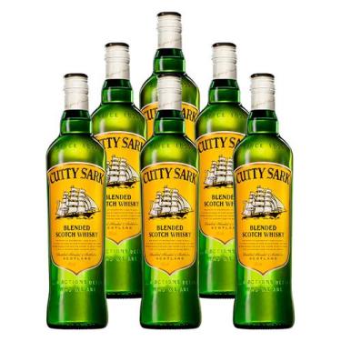 Imagem de Whisky Escocês Cutty Sark Blended Scotch 700ml 6 Unidades
