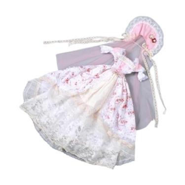 Imagem de Generic Vestido de Princesa para Boneca BJD 1/3, Fantasia para Presente de Aniversário Infantil, Cosplay para Boneco de ação de 23,62'', Boneca Da Ima