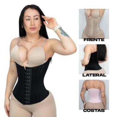 Imagem de Cinta Modeladora 20 Barbatanas Corselet Estilo Colombiana - Fanáticos 
