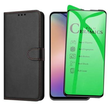Imagem de Capa Carteira Para Galaxy A54 Capinha Flip Case + Película Cerâmica Premium