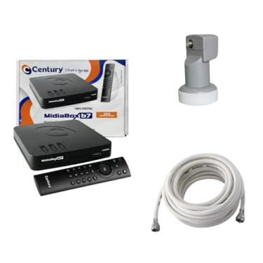 Imagem de Kit Receptor Digital Banda C/ku Full Hd B7