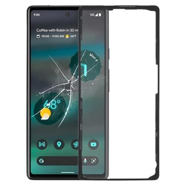 Imagem de Peças de substituição de telefone celular Quadro de moldura de tela LCD frontal para o Google Pixel 6A Acessórios telefônicos