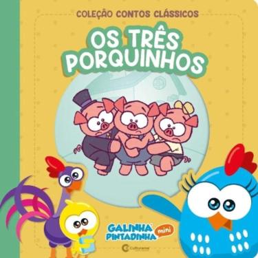 Imagem de Contos Classicos Galinha Pintadinha Mini - Os Tres Porquinhos