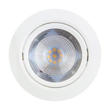 Imagem de Spot Led 10w Embutir Redondo 3000k Branco Quente 11cm Branco