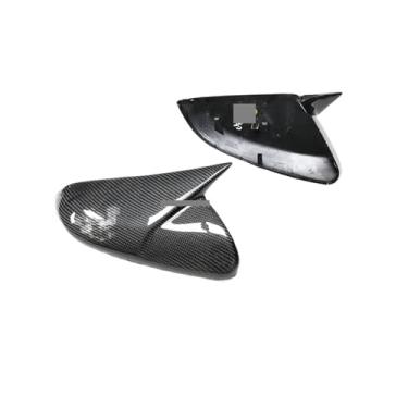 Imagem de Capa de espelho retrovisor para CIVIC FC 2016-2021 Gen10 CRIDER 19-22 Capa de substituição de concha de espelho lateral de fibra de carbono real(Replace-M LOOK Sharp)
