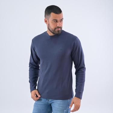 Imagem de Camiseta Foxton Interlock ML 3D-Masculino
