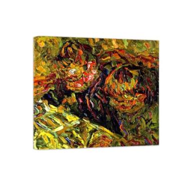 Imagem de Pinturas Famosas Arte Parede-Imagens em Tela-Reading Children-Pôster e Impressões para Sala de Estar Quarto Casa 20x25cm8x10in Tela Embrulhada