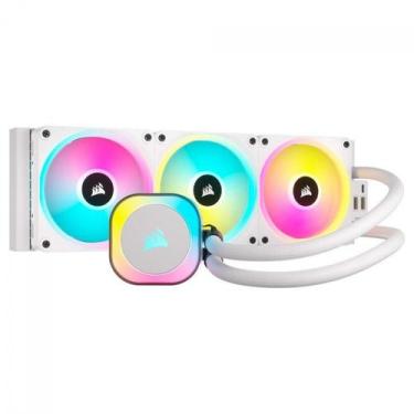 Imagem de Water Cooler Corsair iCUE LINK H150i, 360mm, RGB, Intel-AMD, Branco, C