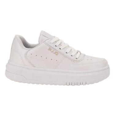 Imagem de Tênis ollie vick feminino casual, Branco, 37