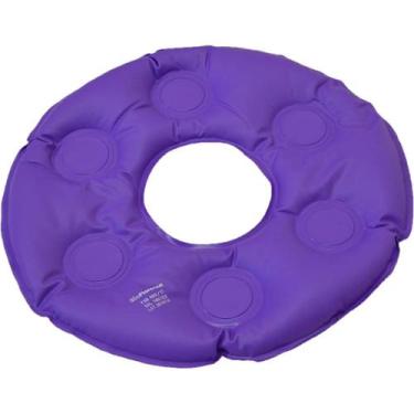 Imagem de Almofada de Gel Bioflorence - Caixa de Ovo - Redonda com Orifício - 45