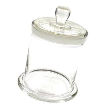 Imagem de Milageto Recipiente de coloração de vidro de laboratório JAR CILIDRICO PROFISSIONAL VERSÁTIL VERSÁTIL com LAB LAB LAB LAC, 950mml