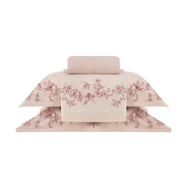 Imagem de Jogo Cama Casal Buddemeyer 200 Fios Gran Percalle Olga