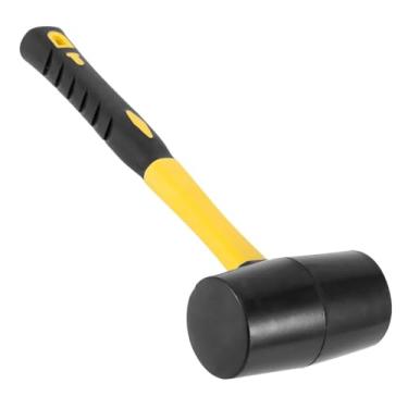 Imagem de Martelo de Borracha 500g – Impacto Preciso Sem Danificar Superfícies, Cabo Ergonômico, Ideal para Marcenaria, Montagem de Móveis e Construção