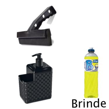 Imagem de Porta Detergente/Esponja E Rodinho +  Detergente