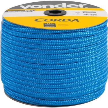 Imagem de Corda Multifilamento Trançada 12,0Mm 8,0Kg 140 Metros Azul P