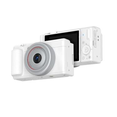 Imagem de GOWENIC Câmeras Digitais 5k para Fotografia, Câmeras de Vlogging de 80MP para YouTube Com Zoom Digital 16x e Tela de 180 °, Foco Automático Video Travel Camara for Teen (WHITE)