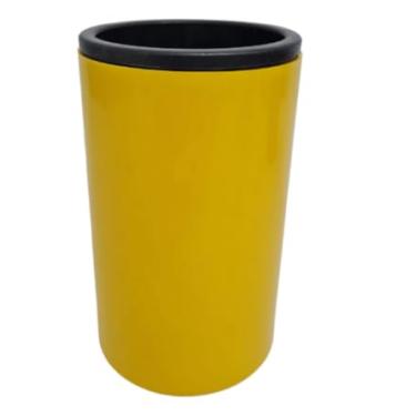 Imagem de Porta Latão Térmico 473ml com Isopor Interno | Escolha entre diversas Cores e Kits (Amarelo, 1 Unidade)