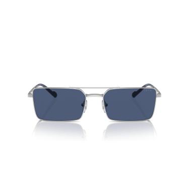 Imagem de Óculos de Sol Vogue Eyewear 0VO4309S 323/80 Tam 57 / Prata - Lentes Azul