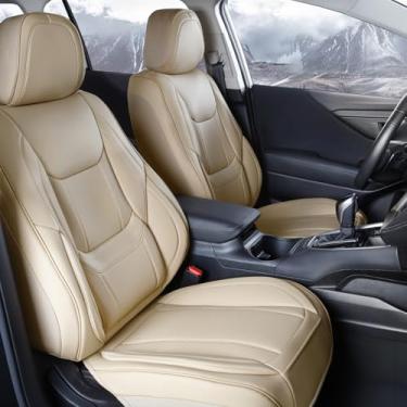 Imagem de Coverland Capas de assento de carro personalizadas assentos dianteiros para Nissan Altima 2002-2018 - Capa protetora de assento de carro de couro resistente à água forma de memória almofada de assento