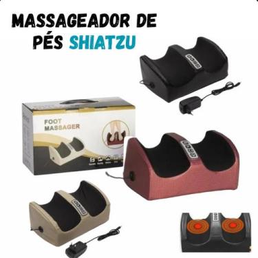 Imagem de Massageador Shiatsu Shia Foot Bivolt Para Pés e Pernas - LIPPIN