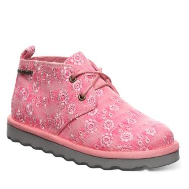 Imagem de BEARPAW Skye Youth Várias Cores | Bota infantil Chukka | Bota infantil sem cadarço | Bota de inverno confortável, Magenta, 2 Little Kid