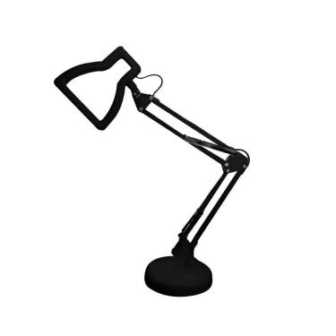 Imagem de Luminária De Mesa 3d Lâmpada Dimerizável Led Preto