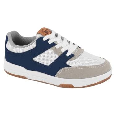 Imagem de Tenis Casual Infantil Menino Molekinho (Azul, BR, Criança de 4 a 8 anos, Numérico, 32)