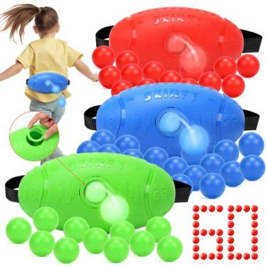 Imagem de Party Games Skirfy Shaking Swing Balls com 60 bolas, pacote com 3