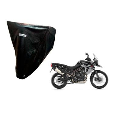 Imagem de Capa Para Moto Tiger 800 Xcx Impermeavel Termica Premium - Kahawai Cap