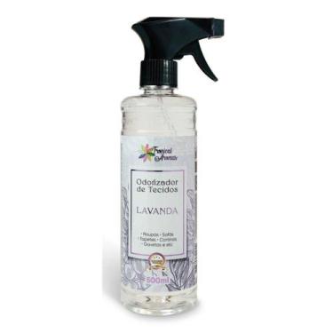 Imagem de Odorizador Tecido 500ml Sofá Tapete Cortina Lavanda Tropical - TROPICA