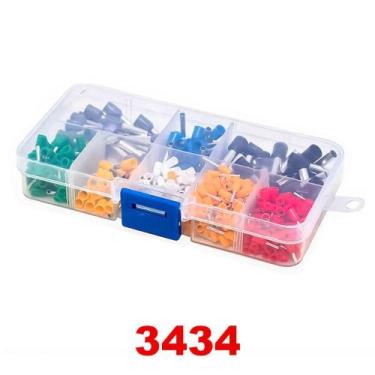 Imagem de Kit Conector Terminal Tubular Ilhós 400 Un.ME Importado 3434