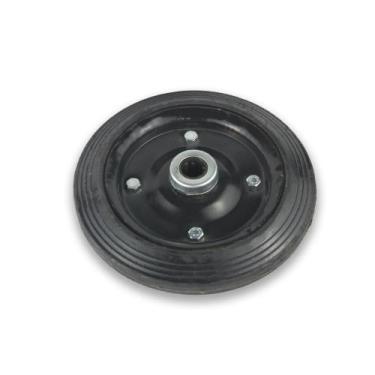 Imagem de Roda Borracha Maciça 9 pol Rolete 7/8 para Carrinho de Carga - Menco