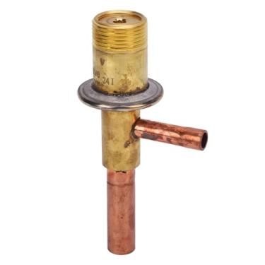Imagem de Válvula de desvio, latão 1/10.2 cm ODF entrada 3/20.3 cm ODF saída válvula de expansão de pressão constante LFDBV 1.0 regulador de energia de resfriamento para compressores CA e sistemas de