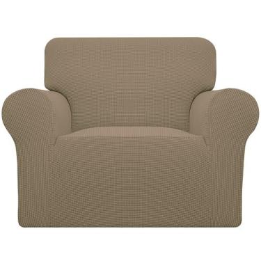 Imagem de Sofá elástico Slipcover Easy-Going, bronzeado, elastano, jacquard