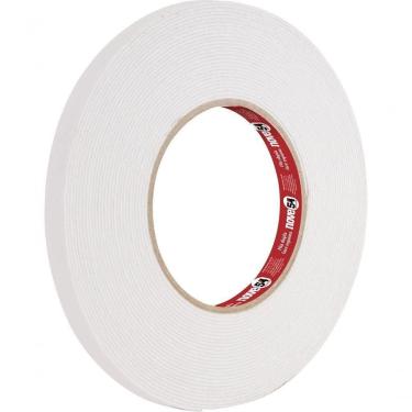 Imagem de Fita Dupla Face Espuma 19mmx10m Branca Nove54