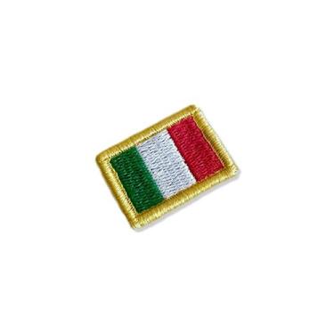 Imagem de BP0030-031 Bandeira Italia Patch Bordado 3,8x2,5cm - BR44