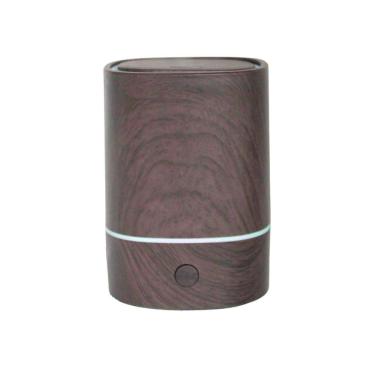 Imagem de Difusor Aromatizador Umidificador De Ar Oleos Essenciais 360 Mogno