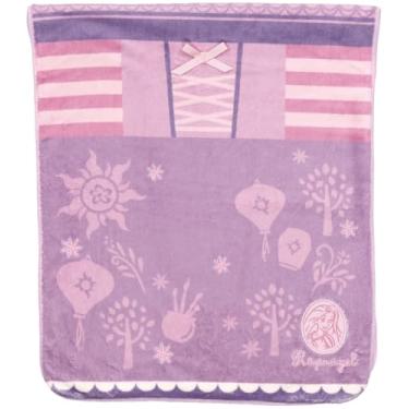 Imagem de Skater TOH1 Absorvente de água, secagem rápida, toalha de secagem de cabelo, 15,7 x 39,4 polegadas (40 x 100 cm), Princesa Disney Rapunzel na Torre