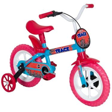 Imagem de TK3 Track Bicicleta Infantil Aro 12 Arco-Íris Azul e Vermelho