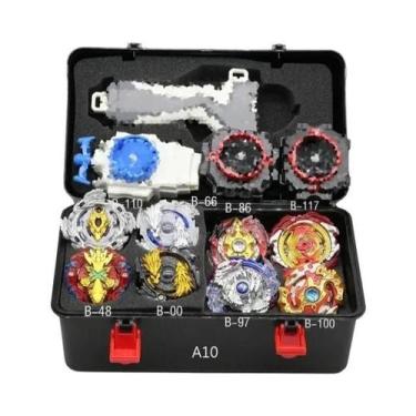 Imagem de Pacote De Brinquedo Metal Fusion Beyblade Burst Takara Tomy Com Lançad