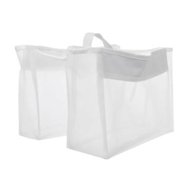 Imagem de Fenteer Organizador de brinquedos de banho, organizador de armazenamento de brinquedos de banho, fácil acesso, bolsa de malha prática para economizar espaço