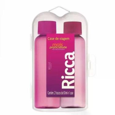 Imagem de Kit de Viagem Case com Dois Frascos Colors Ricca