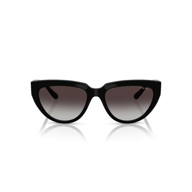 Imagem de Óculos de Sol Vogue Eyewear 0VO5629S W44/8G Tam 54 / Preto - Lentes Cinza Gradiente